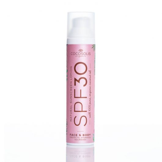 Lotiune de corp Cocosolis Natural Sunscreen cu protectie solara SPF30 100ml