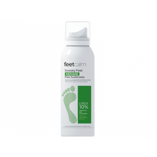 Spuma pentru picioare Feet Calm, antiperspiranta, cu 10% uree, 75ml