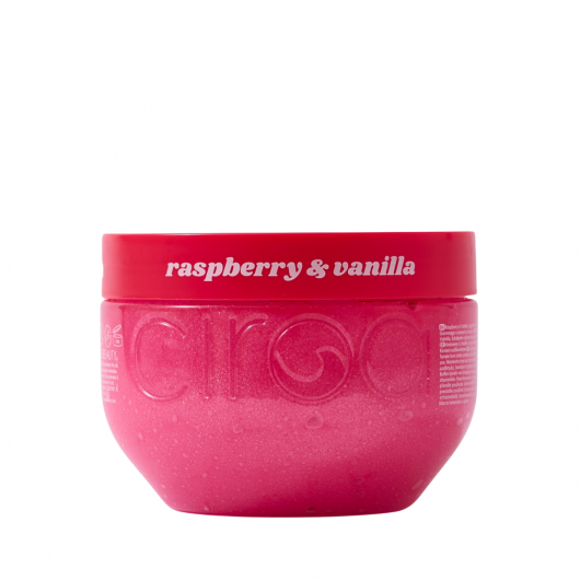 Scrub pentru corp Ciroa cu Zmeura si Vanilie 350g
