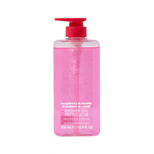 Gel de Dus Ciroa cu Zmeura si Vanilie 500ml