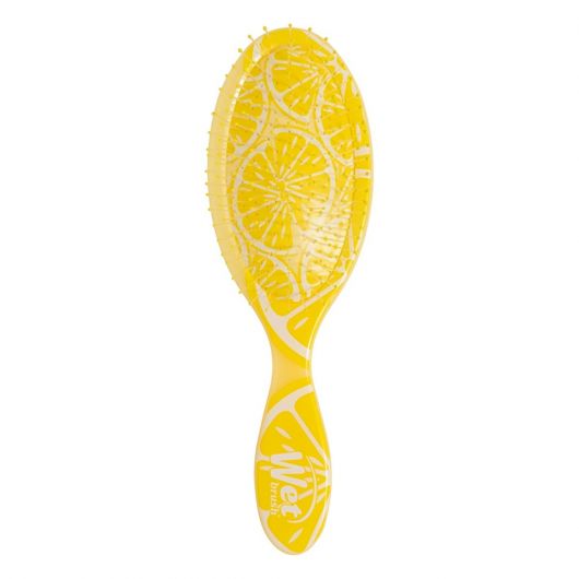 Perie de par Wet Brush Original Detangler Tutti Fruitti pentru descurcare Lemon
