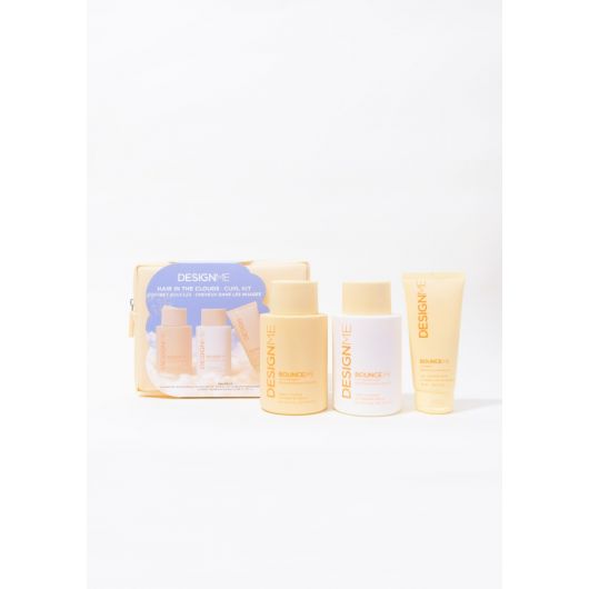 Set de par Design Me Bounce.Me Hair in the Clouds pentru par cret 2x300ml+90ml