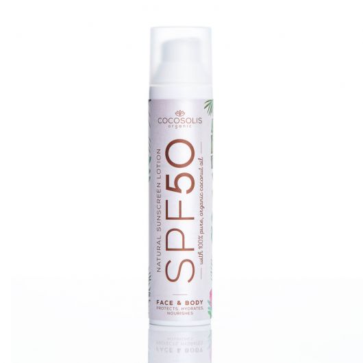 Lotiune de corp Cocosolis Natural Sunscreen cu protectie solara SPF50 100ml