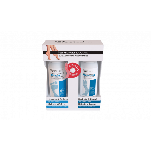 Set Feet Calm pentru maini si picioare, hidratant cu 15% Uree
