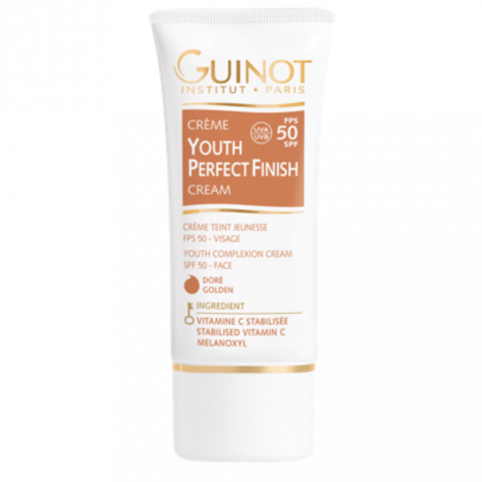 Crema de fata Guinot Youth Perfect Finish Gold, 30ml